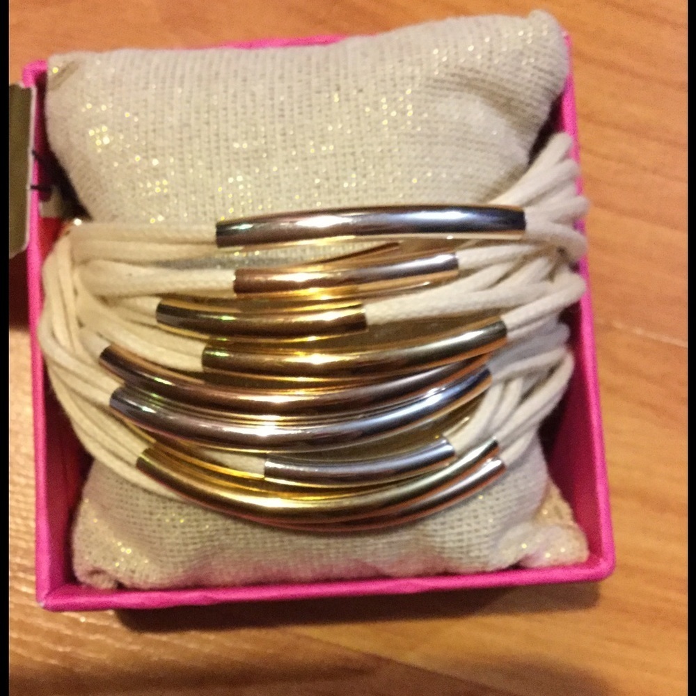 Mythologie Ivory Silver Gold Bracelet
